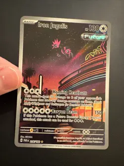 Iron Jugulis 216/182 Sv04: Paradox Rift Pokemon TCG Illustration Rare - Image 2