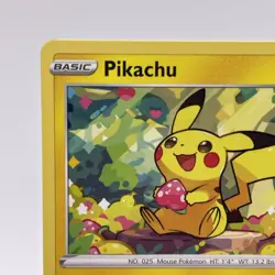 Pikachu 052/196 Lost Origin English Pokemon Card TCG - Image 2
