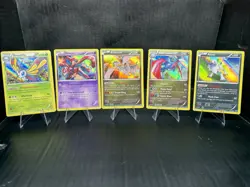 Pokemon TCG Holo Lot 5 Beautifly Deoxys Reshiram Salamence Absol 2015 - Image 1