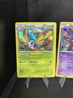 Pokemon TCG Holo Lot 5 Beautifly Deoxys Reshiram Salamence Absol 2015 - Image 2