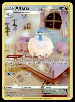 2023 Sword & Shield Series - Crown Zenith - Galarian Gallery Altaria Common - Image 1