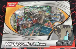Pokemon Scarlet & Violet Mabosstiff ex Box Factory Sealed New 4 Packs - Image 5