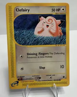 Pokemon TCG Clefairy Expedition Base Set 101/165 Regular - Image 1