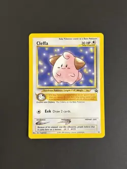 Wizards Pokemon TCG Cleffa Black Star Promo #31 - Image 1