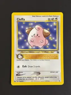 Wizards Pokemon TCG Cleffa Black Star Promo #31 - Image 2