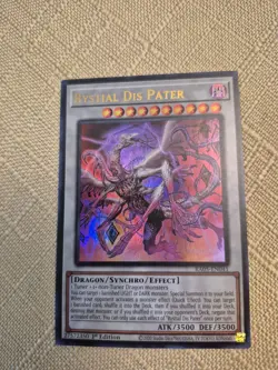 Yugioh Bystial Dis Pater (Ultra Rare) 1st Ed Rarity Collection 5 RA05-EN041 NM - Image 1