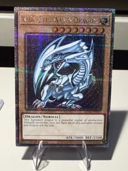 BLUE-EYES WHITE DRAGON QUARTER CENTURY SECRET RARE 1ST EDITION MP24-EN001 YUGIOH - Image 1