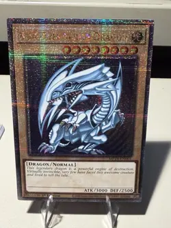 BLUE-EYES WHITE DRAGON QUARTER CENTURY SECRET RARE 1ST EDITION MP24-EN001 YUGIOH - Image 2