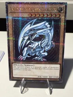 BLUE-EYES WHITE DRAGON QUARTER CENTURY SECRET RARE 1ST EDITION MP24-EN001 YUGIOH - Image 3