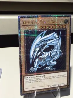 BLUE-EYES WHITE DRAGON QUARTER CENTURY SECRET RARE 1ST EDITION MP24-EN001 YUGIOH - Image 5
