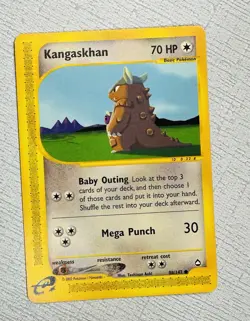 Kangaskhan Aquapolis 88/147 Pokemon Card - LP - Image 1