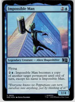 Impossible Man Foil 625 Commander: Marvel Super Heroes Magic the Gathering - Image 1