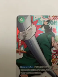 One Piece x Round 1 Zoro Promo Card PRB02-006 (English) - Image 2