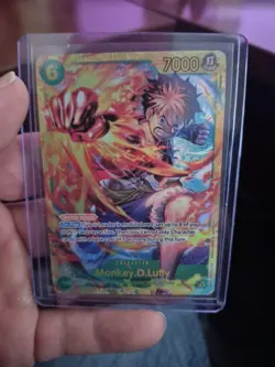 One Piece - Monkey D Luffy SEC OP13-118 - Carrying On His Will Near Mint - Image 1