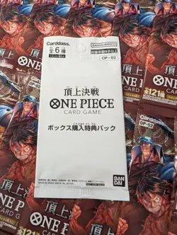 (17+1) Packs Paramount War OP-02 ONE PIECE Card Japanese Booster + Promo Packs - Image 4