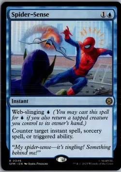 Spider-Sense 46 MTG Marvel's Spider-Man Non-Foil NM/M - Image 1