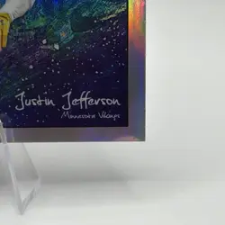 Topps 2025 Cosmic Chrome Justin Jefferson Stars in the Night STN-19 Vikings - Image 4