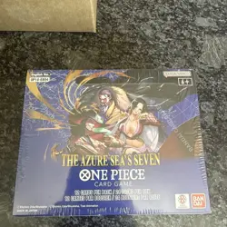 ONE PIECE CARD GAME THE AZURE SEA'S SEVEN BOOSTER BOX OP14 MINT - Image 1