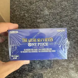 ONE PIECE CARD GAME THE AZURE SEA'S SEVEN BOOSTER BOX OP14 MINT - Image 3
