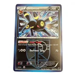 Pokemon Umbreon TCG Team Plasma Freeze Card 64/116 Regular Exclusive non holo - Image 1