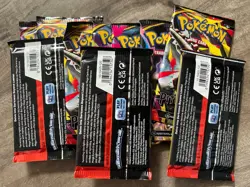 LOT OF 10 Pokemon Pitch Black Booster Pack Random Art NEW SEALED 100 Total Cards - Image 2