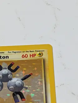 Magneton 9/102 Holo Rare Base Set Unlimited Pokemon Card TCG - Image 4