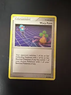 Pokemon Warp Point 88/100 Trading Card Game TCG 2009 D1 - Image 1