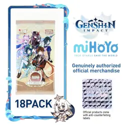 New Original SHININGSOUL GENSHIN IMPACT Official TCG Booster Vol. 2 Anime Card - Image 1