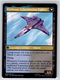 Cyclonus, the Saboteur 9 Universes Beyond: Transformers Magic: The Gathering NM - Image 2