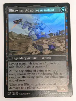 Blitzwing, Cruel Tormentor Universes Beyond: Transformers Foil - MTG MYTHIC - Image 2