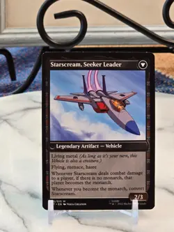 MTG Starscream, Power Hungry Universes Beyond: Transformers Regular LP - Image 2