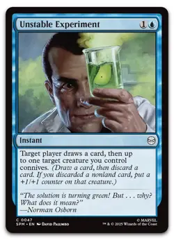 Unstable Experiment #47 (NM) Spider-Man SPM Magic MTG - Image 1
