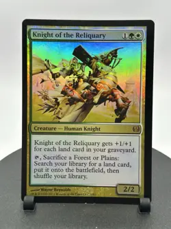 MTG Knight of the Reliquary Foil MTG NM - Image 1