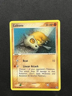 Pokemon Ex Fire Red Leaf Green - Cubone - 60/112 - Non Holo Common - NM - Image 2