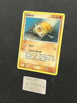 Pokemon Ex Fire Red Leaf Green - Cubone - 60/112 - Non Holo Common - NM - Image 4