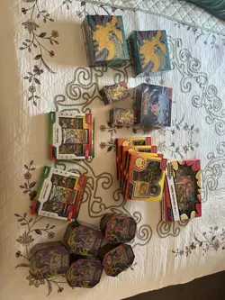 Pokemon Pokemon TCG Mixed Lot Sealed Tins & Boxes SV Shining Fates Evolutions - Image 1