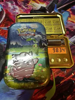 ⚖98.34 EXTRA HEAVY! - Pokemon Ascended Heroes Mini Tin - Possible GOD PACKU🔥 - Image 1