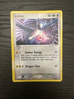 Latios HOLO 2/10 EX Trainer Kit 1: Latias & Latios POKEMON TCG VINTAGE - Image 1