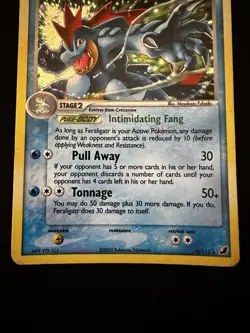 The Pokemon Company Feraligatr Unseen Forces 4/115 Holo Rare 120 HP EN - Image 3