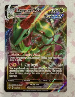 The Pokemon Company Pokemon TCG Rayquaza VMAX 111/203 Evolving Skies UR Holo - Image 1