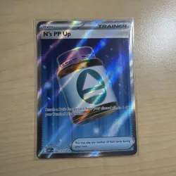 N's PP Up 262/217 Ascended Heroes Full Art Ultra Rare Holo Pokemon Card NM - Image 1