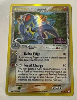 The Pokemon Company Armaldo Delta Species 1/110 Holon Phantoms Holo Rare English - Image 1