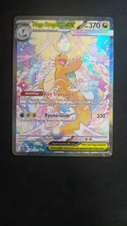 Mega Dragonite EX SIR 290/217 Ascended Heroes Pokemon Mega Evolution NM Card 1 - Image 2