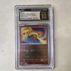 Moltres CGC Pristine 10 146/165 Sv2a Pokemon Card 151 Reverse Holo Japanese 2023 - Image 1