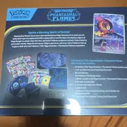 Pokemon TCG Elite Trainer Box Mega Evolution—Phantasmal Flames Booster Promo - Image 2