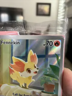 Pokemon Fennekin 080 SEALED Chaos Rising Promo Illustration Rare NM - Image 4