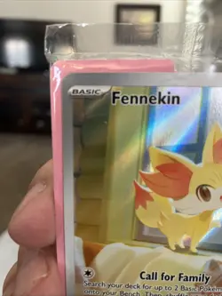 Pokemon Fennekin 080 SEALED Chaos Rising Promo Illustration Rare NM - Image 5