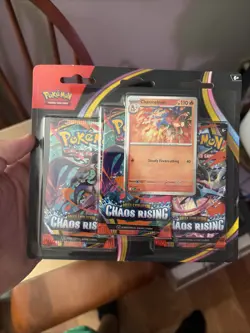 Pokemon TCG: ME04 Chaos Rising 3 Pack Blister Charmeleon [NEW] Lot Of 3 - Image 1