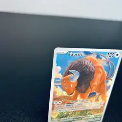 Tauros 096/086 Me04: Chaos Rising Illustration Rare Full Art Holo Pokemon TCG - Image 2