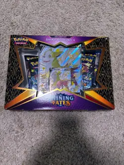 Pokemon TCG Shining Fates Shiny Boltund V Collection Box Booster Promo English - Image 1